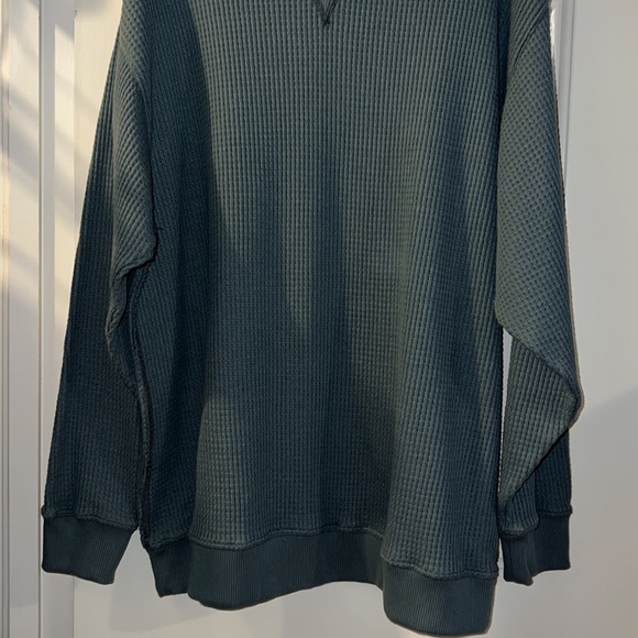 Aerie The Sweat Waffle Crew Neck Sweatshirt - Picture 2 of 5